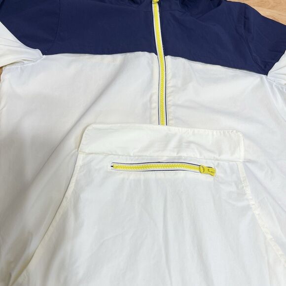 New Balance x J Crew Essential Windbreaker Jacket Hoodie 1/2 Zip Women’s S - Picture 8 of 9